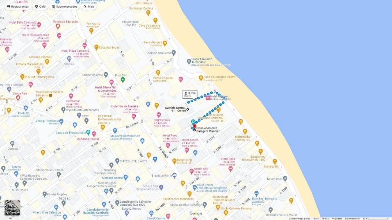 Balneário CamboriúClr81 - Calcadao, 1 Dorm Climatizado, Garagem公寓 外观 照片